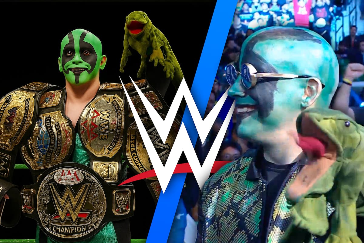 Fans de WWE piden a Mr. Iguana en los shows semanales