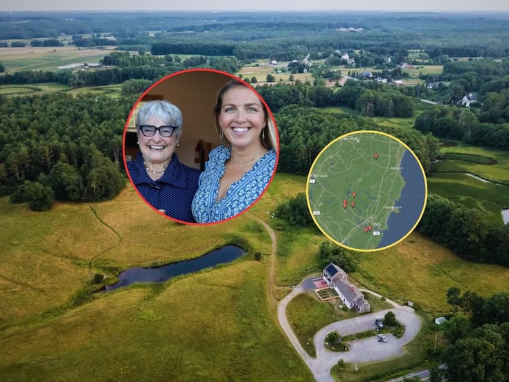Una madre y su hija donaron 73 hectáreas (730 mil m²) de un área natural idílica para protegerla legalmente contra la urbanización, preservando un ecosistema completo de bosques, humedales y sitios históricos para futuras generaciones en Maine