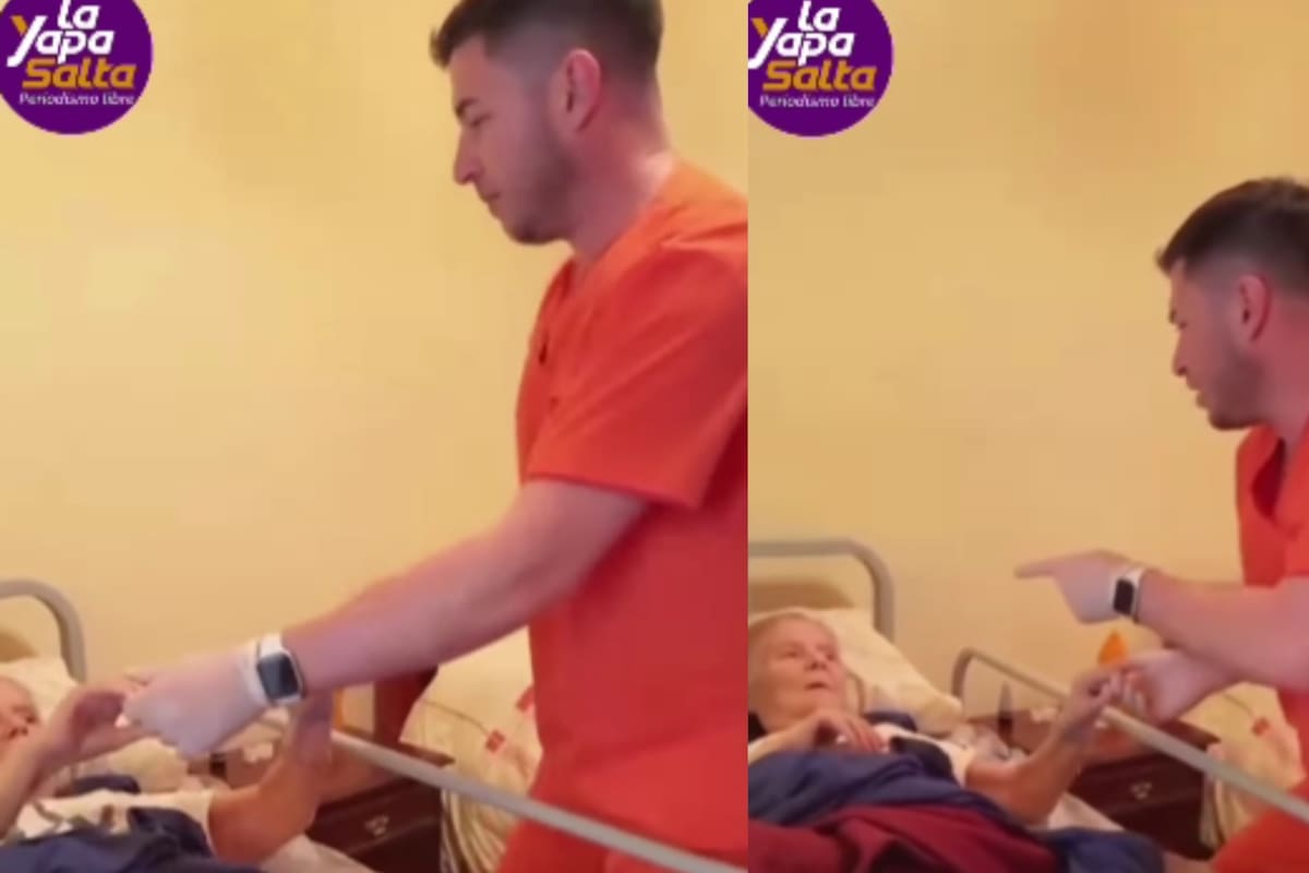 “Llega bailando y con música”: Kinesiólogo se vuelve viral por el ánimo con el que atiende a sus pacientes