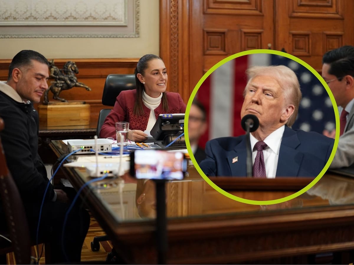 Tras llamada con Trump en medio de tensiones por posibles acciones contra cárteles, Sheinbaum asegura que hubo “muy buena conversación” y que México y EEUU mantienen cooperación en seguridad, comercio e inversiones bajo respeto mutuo. | Crédito: X @Claudiashein @POTUS