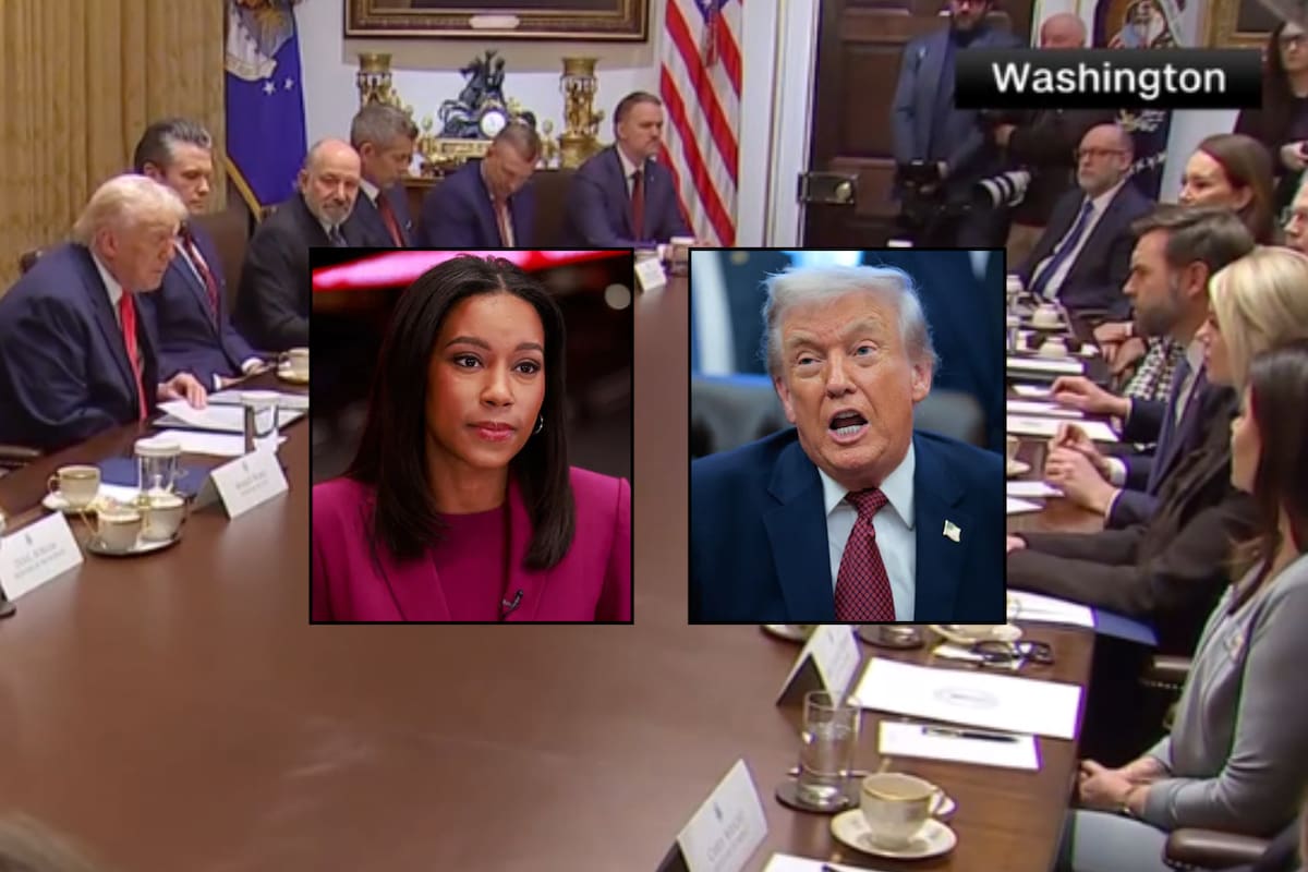 Trump insultó a la reportera Rachel Scott y evitó aclarar si publicará el segundo video del ataque ocurrido en el Caribe