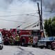 Incendio en predio de Camino Verde provoca intensa movilización en Tijuana