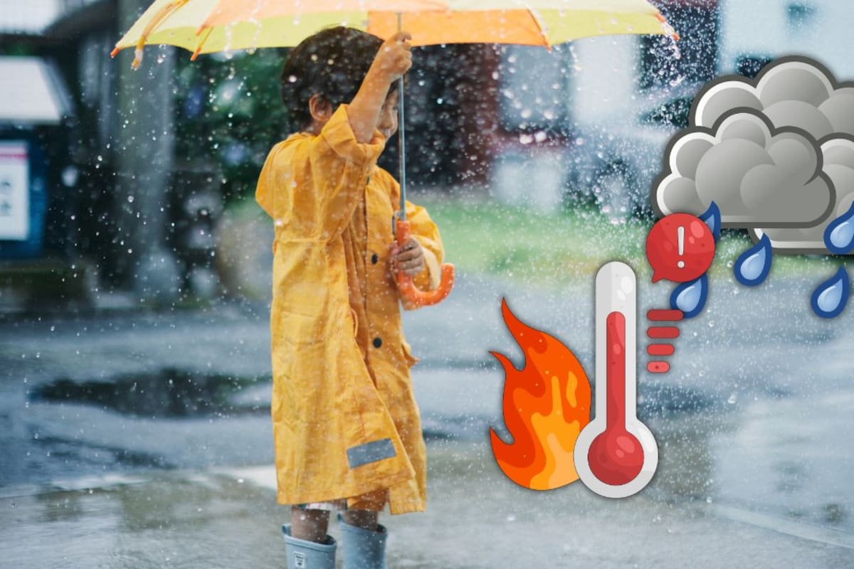 SMN alerta por lluvias fuertes, tormentas eléctricas y calor extremo en México; Sonora tendrá temperaturas superiores a 45 grados
