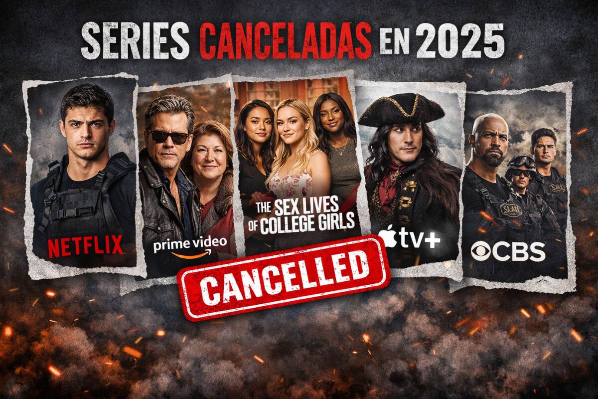 Estas son las series canceladas en 2025: Netflix, Prime Video, HBO, Apple TV+ y más plataformas