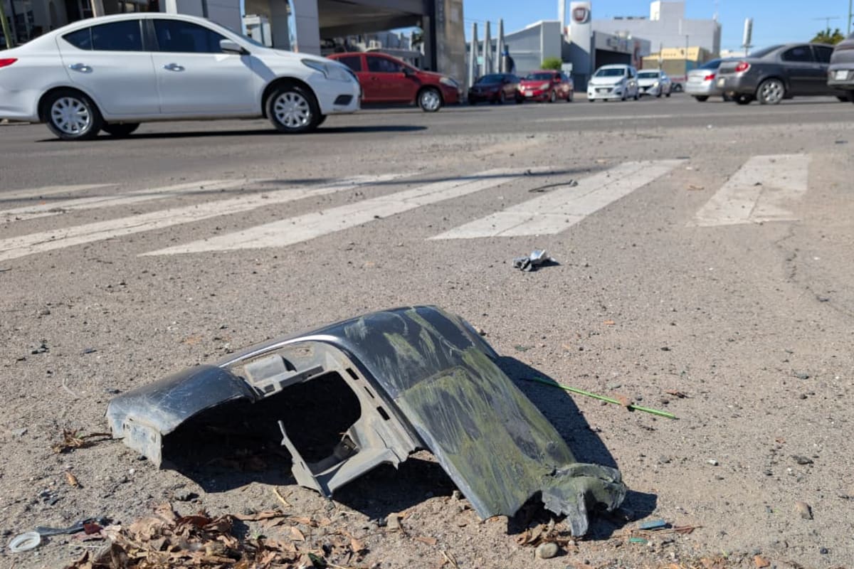 Choque entre unidad del Ejército y camioneta deja seis lesionados en Hermosillo