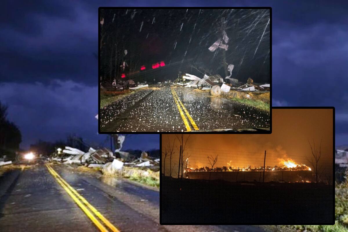 Tornados y tormentas azotan el sur de EU: al menos 17 muertos y devastación masiva
