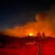 Sofocan incendio de llantas en la carretera SLRC–Mexicali