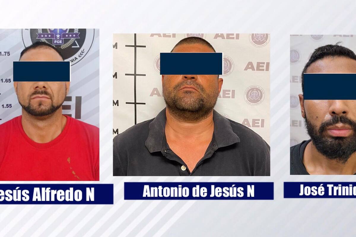 Capturan a tres prófugos