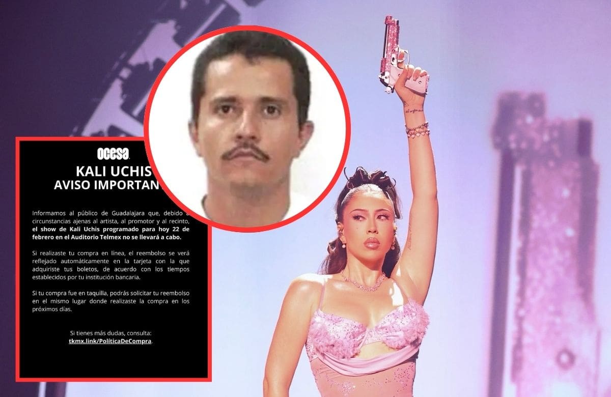 Cancelan concierto de Kali Uchis en Guadalajara por inseguridad en Jalisco tras la muerte de “El Mencho”: operativos federales obligan a suspender eventos masivos
