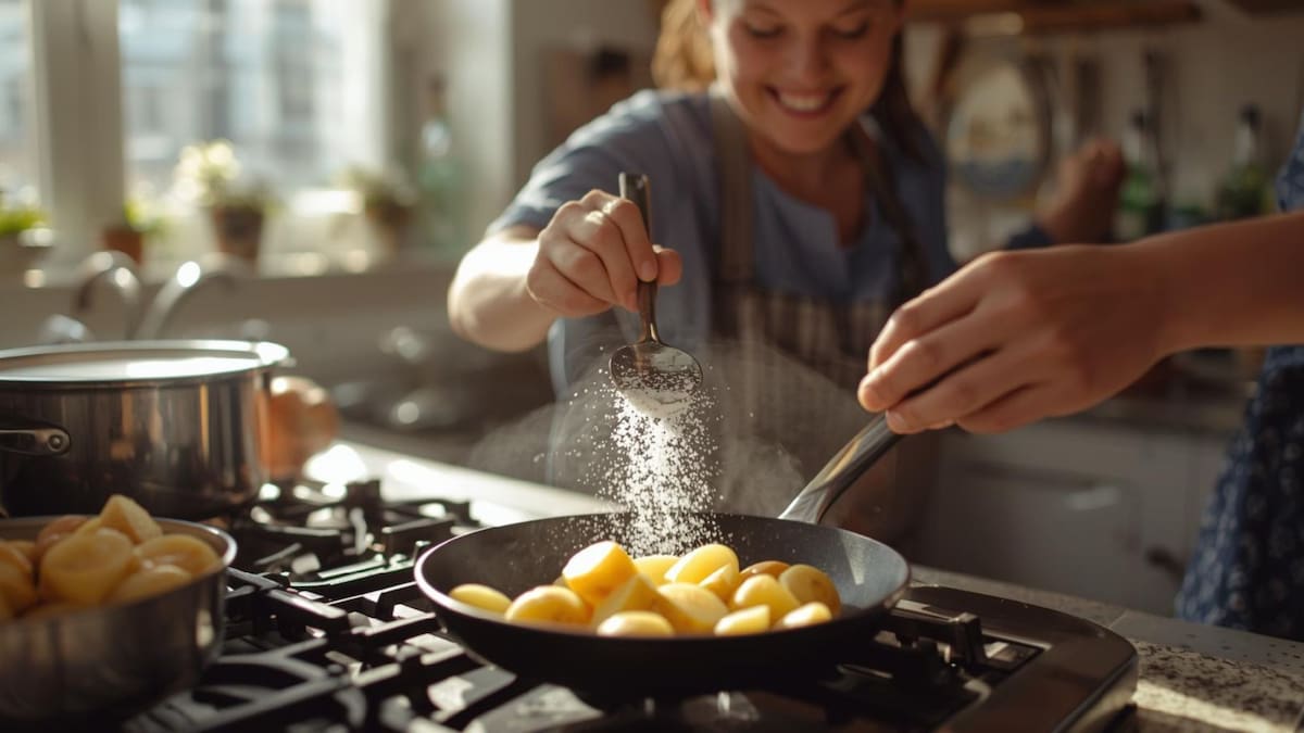 Por qué mezclar papa y sal ayuda a limpiar sartenes y ollas y dejarlas como nuevas | Foto: Especial (canva)