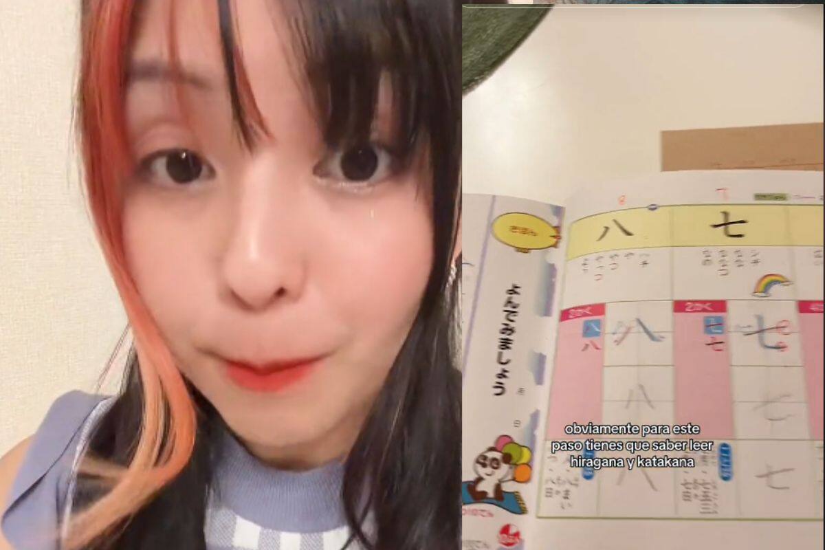 Tiktoker te explica cómo aprenden los “kanjis” sus estudiantes
