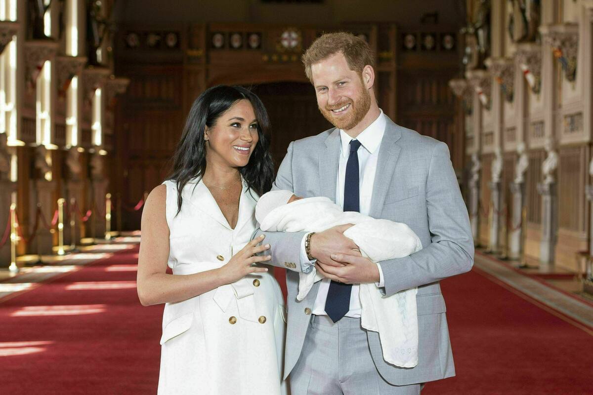 Anuncian nombre del hijo del príncipe Harry y Meghan