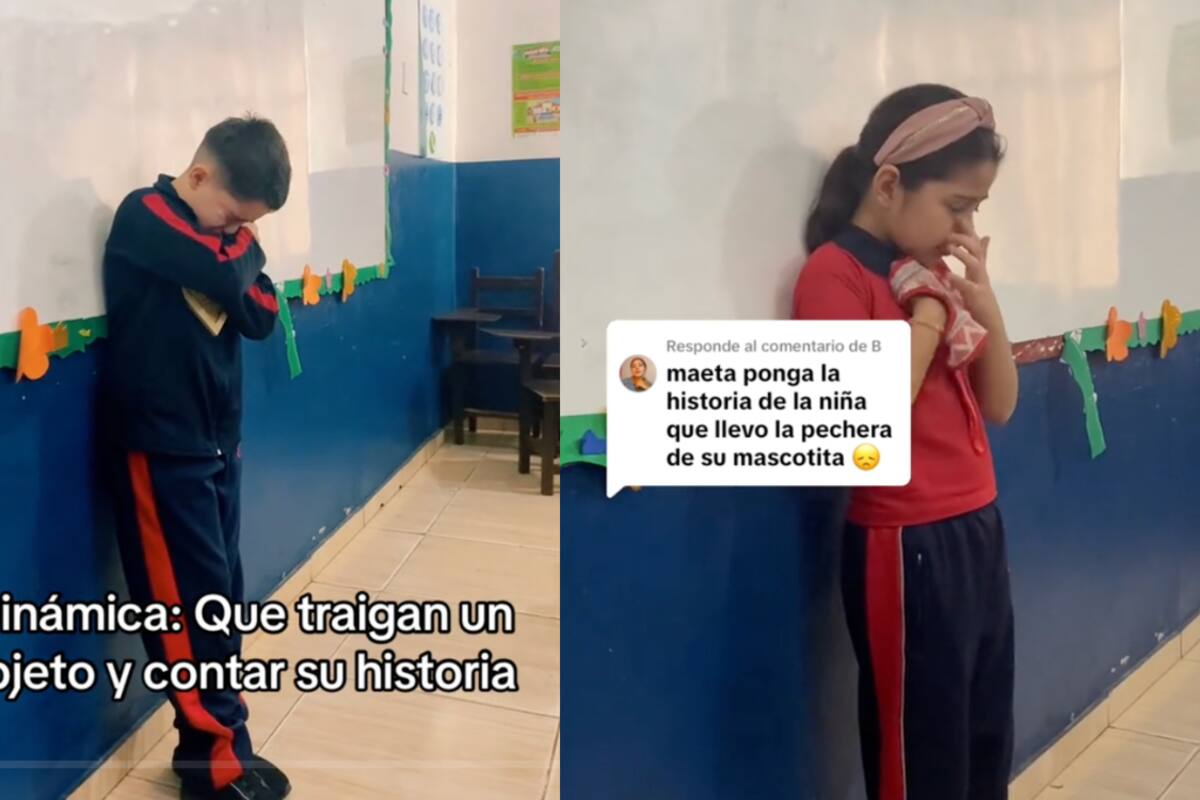 Maestra realiza emotiva actividad con su clase: los alumnos terminan llorando
