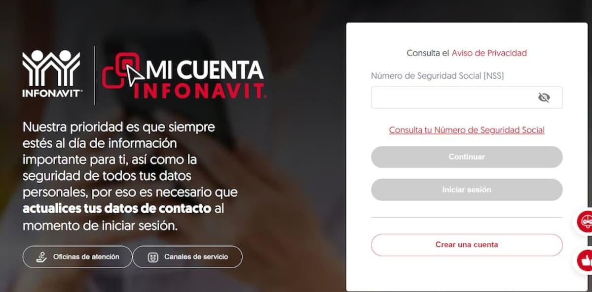 Visita la página oficial del Infonavit para verificar tus datos.
