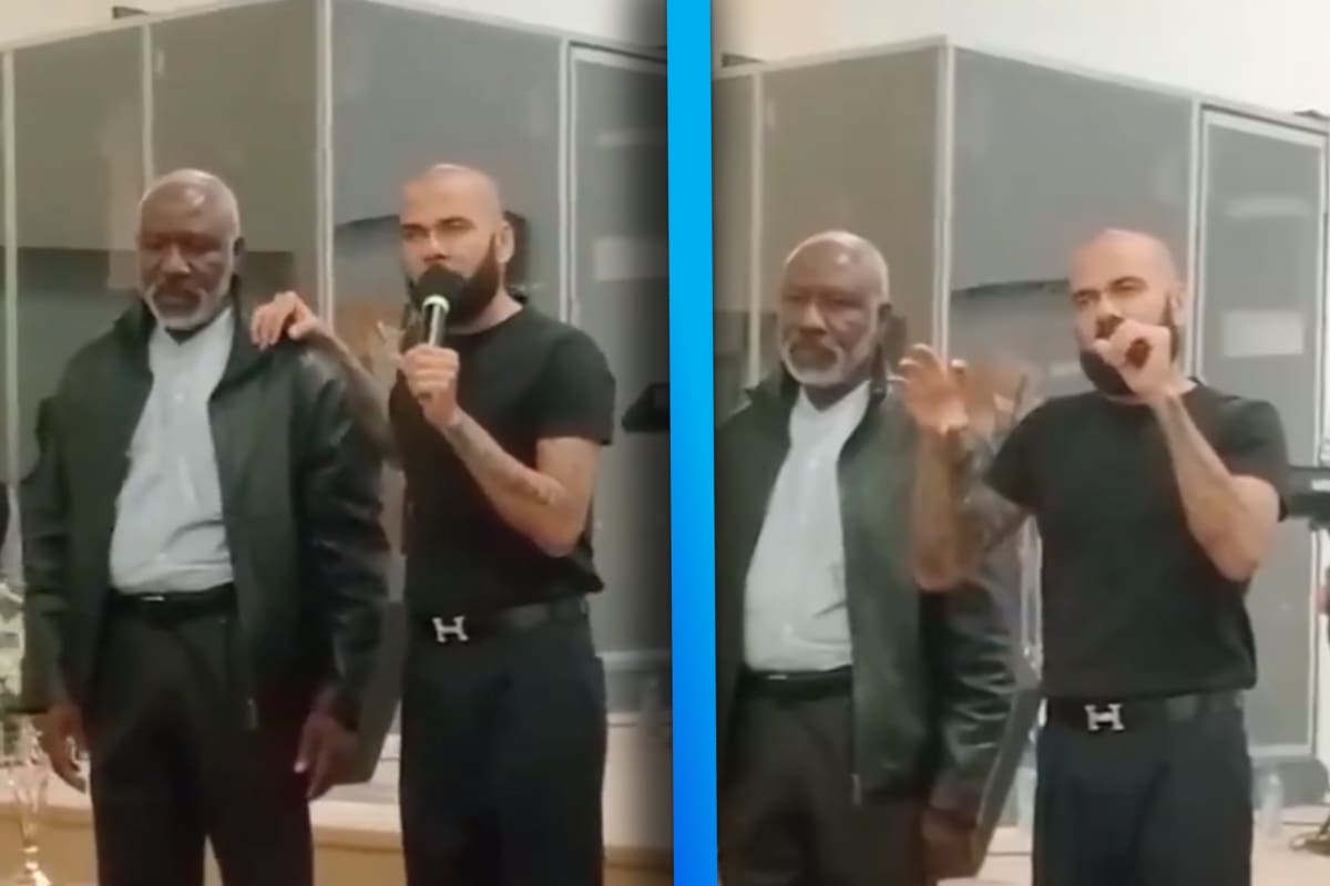 VIDEO: Dani Alves, exjugador y quien estuvo en la cárcel por agresión sexual, ahora es predicador cristiano: “Hay que tener fe”