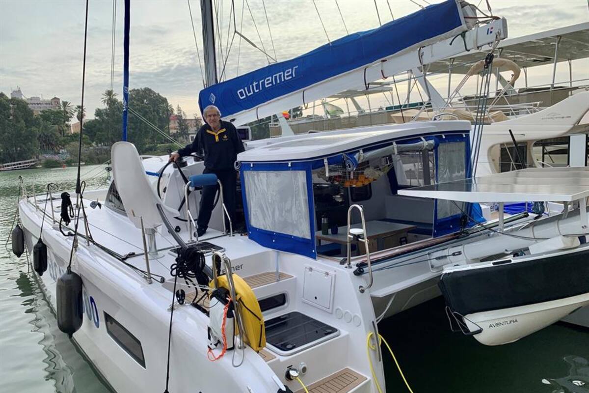 Un capitán de 80 años evocará la primera circunnavegación en barco ecológico