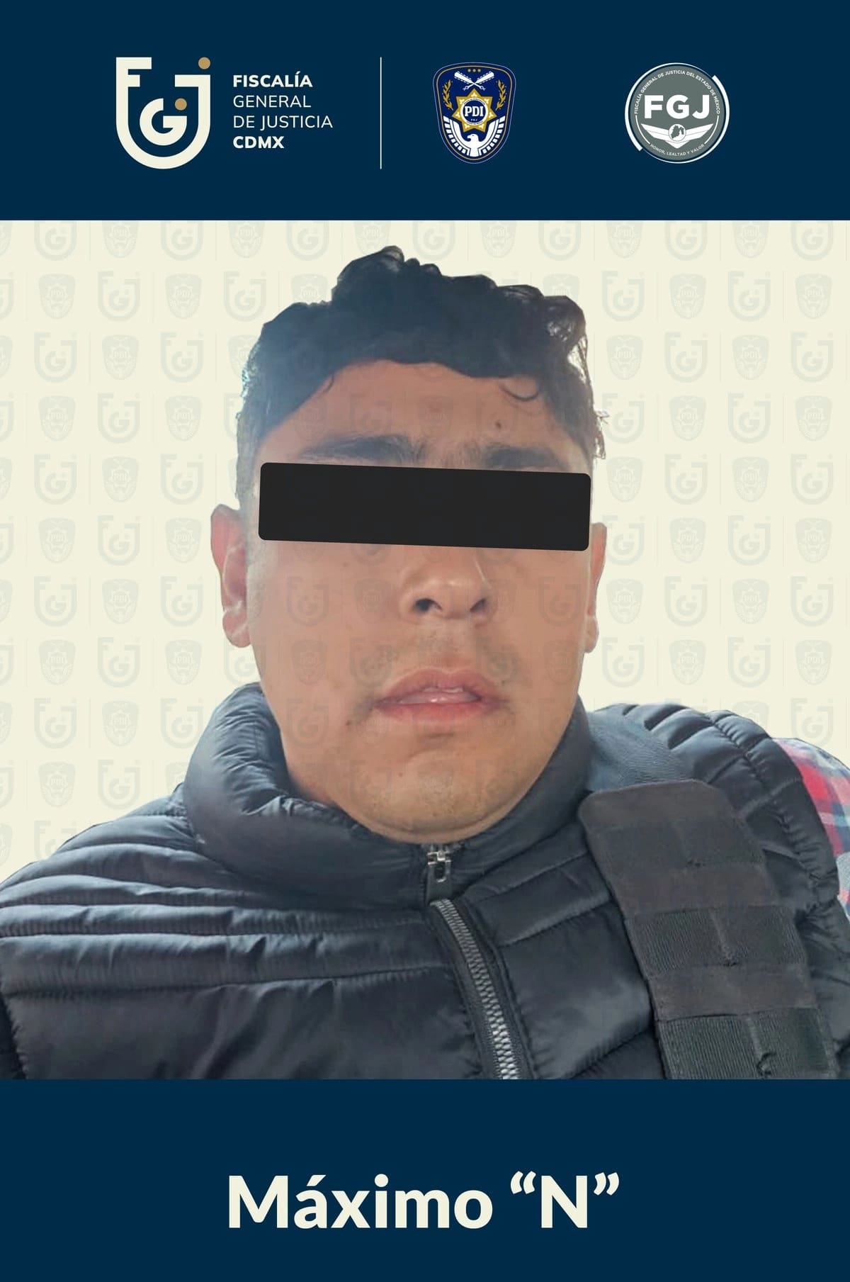 Foto: Fiscalía de la CDMX.