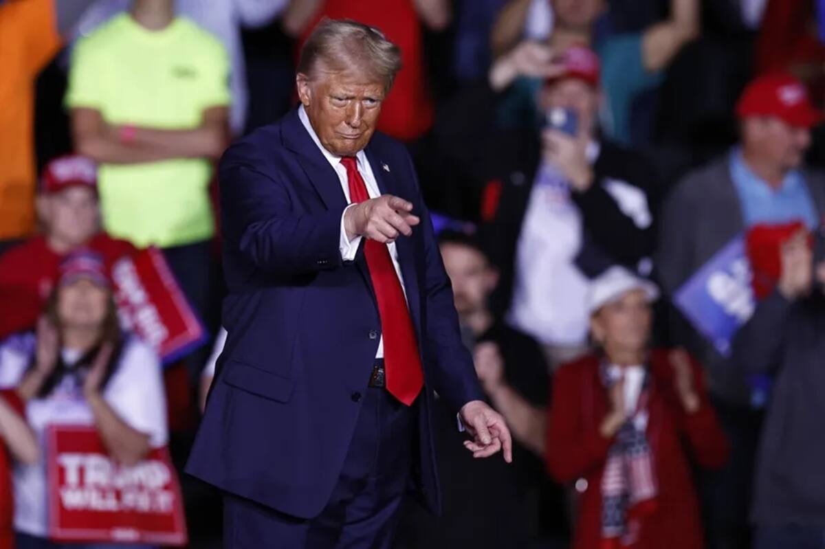 Presidente de los Estados Unidos, Donald Trump en campaña. / EFE.