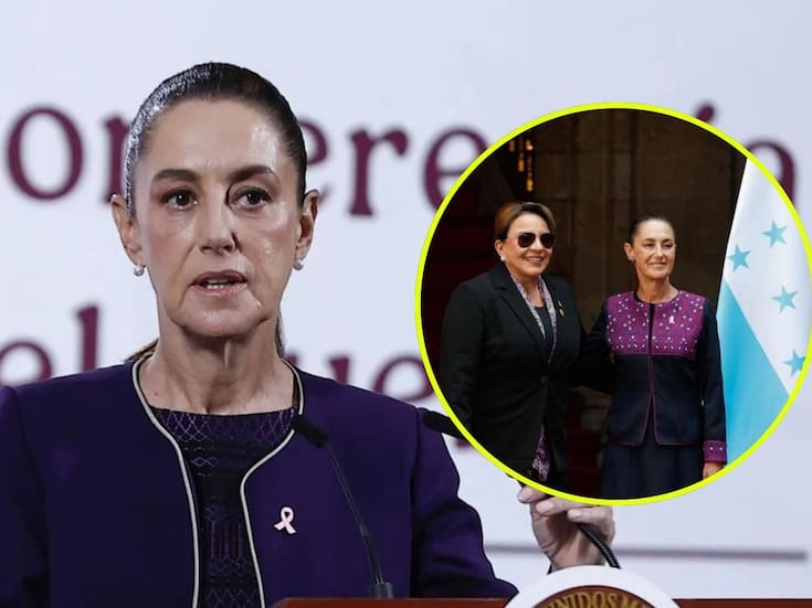Sheinbaum destaca que la visita de Xiomara Castro buscó agradecer apoyo de México y pedir respeto a la elección en Honduras