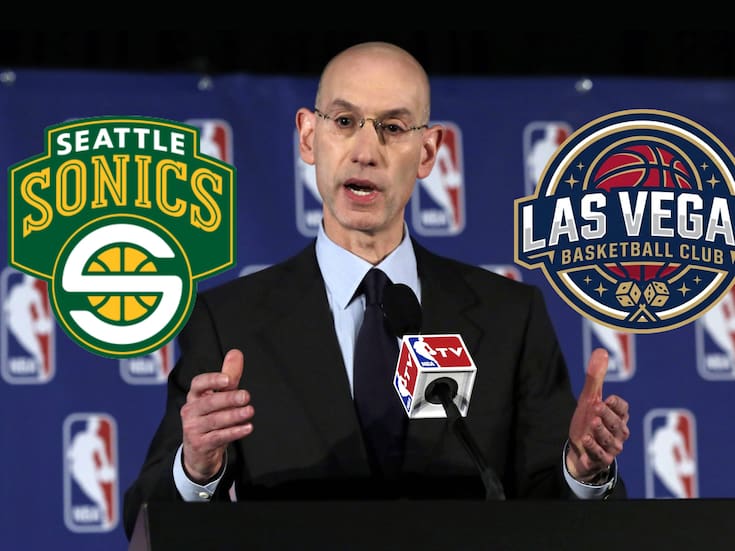 ¡Histórico giro en la NBA! Adam Silver impulsa expansión: Seattle podría recuperar a los Seattle SuperSonics y Las Vegas se perfila para debutar en 2028-2029