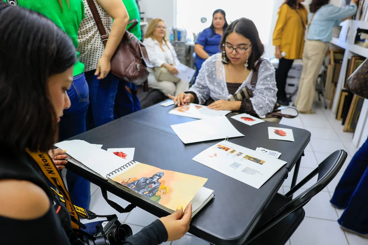 Entre aperturas de estudios y exposiciones locales; Mexicali celebra el Día Mundial del Arte