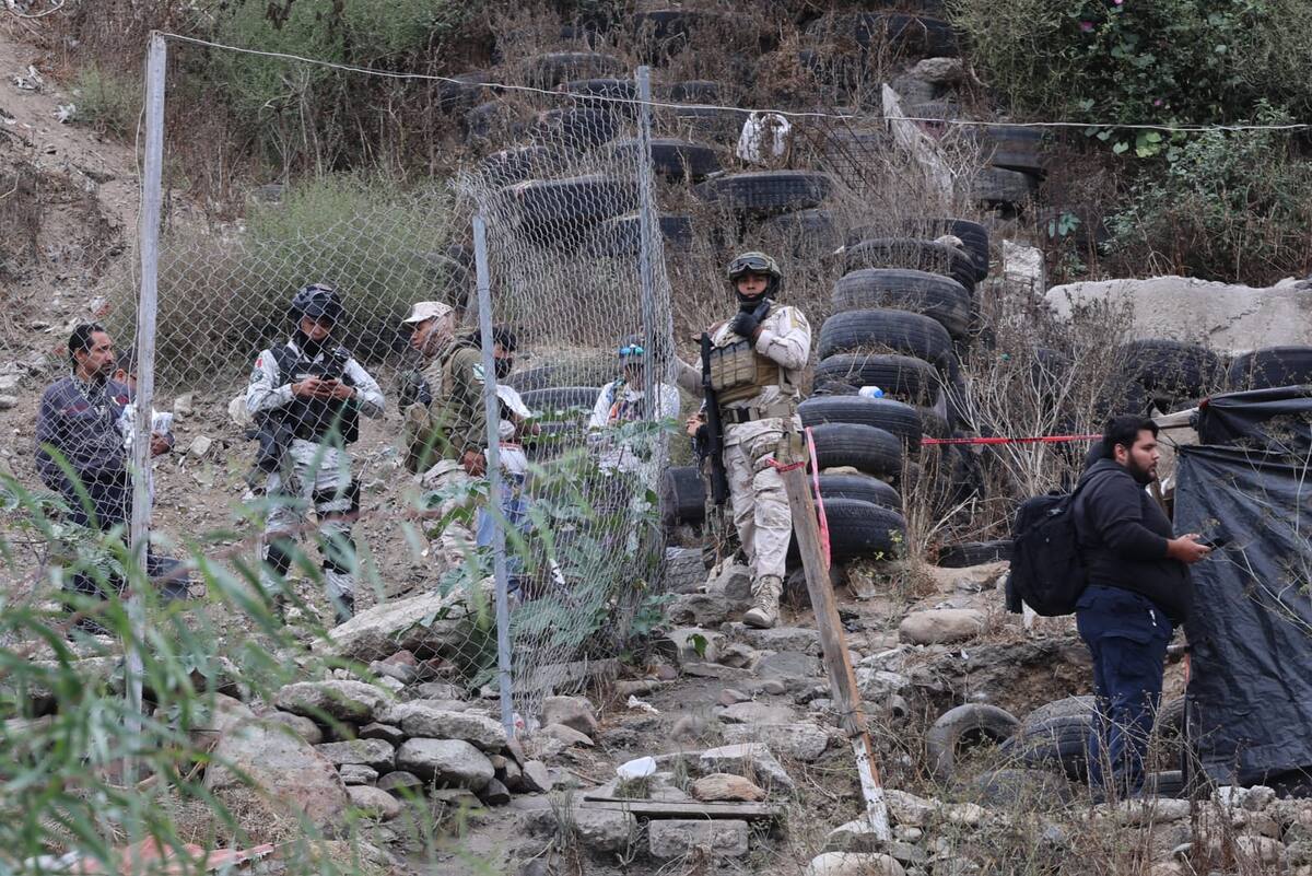 Elementos del Ejército y la Guardia Nacional se encuentran en la zona.