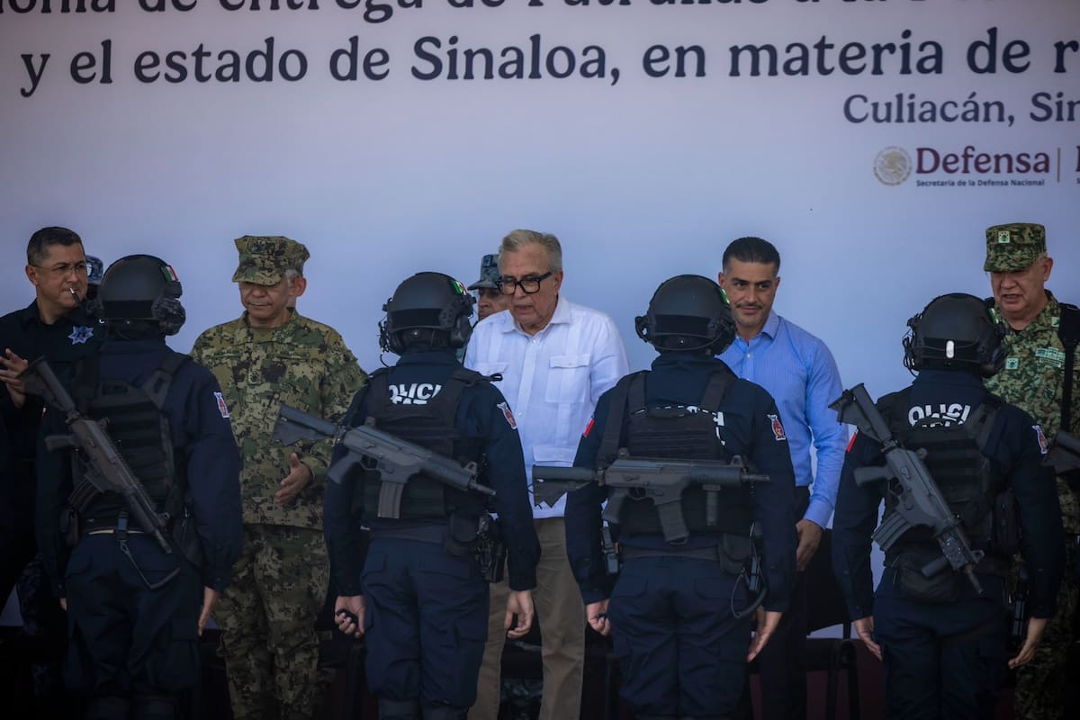 Omar García Harfuch (SSPC) visitó Sinaloa varias veces cuando Rubén Rocha Moya aún era gobernador antes de pedir licencia. | Crédito: X @rochamoya_