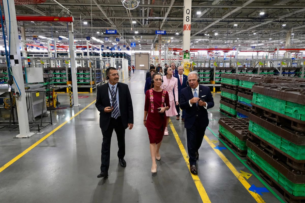 Toluca, Estado de México. 19 de mayo 2026. La presidenta constitucional de los Estados Unidos Mexicanos, la Doctora Claudia Sheinbaum Pardo en Nuevo proyecto de General Motors México. Foto: Hazel Cárdenas /Presidencia