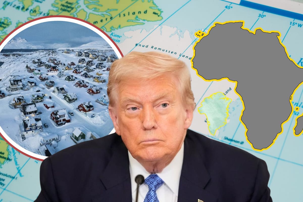 Así funciona la distorsión de los mapas que vuelve “enorme” a Groenlandia y reduce a otros continentes