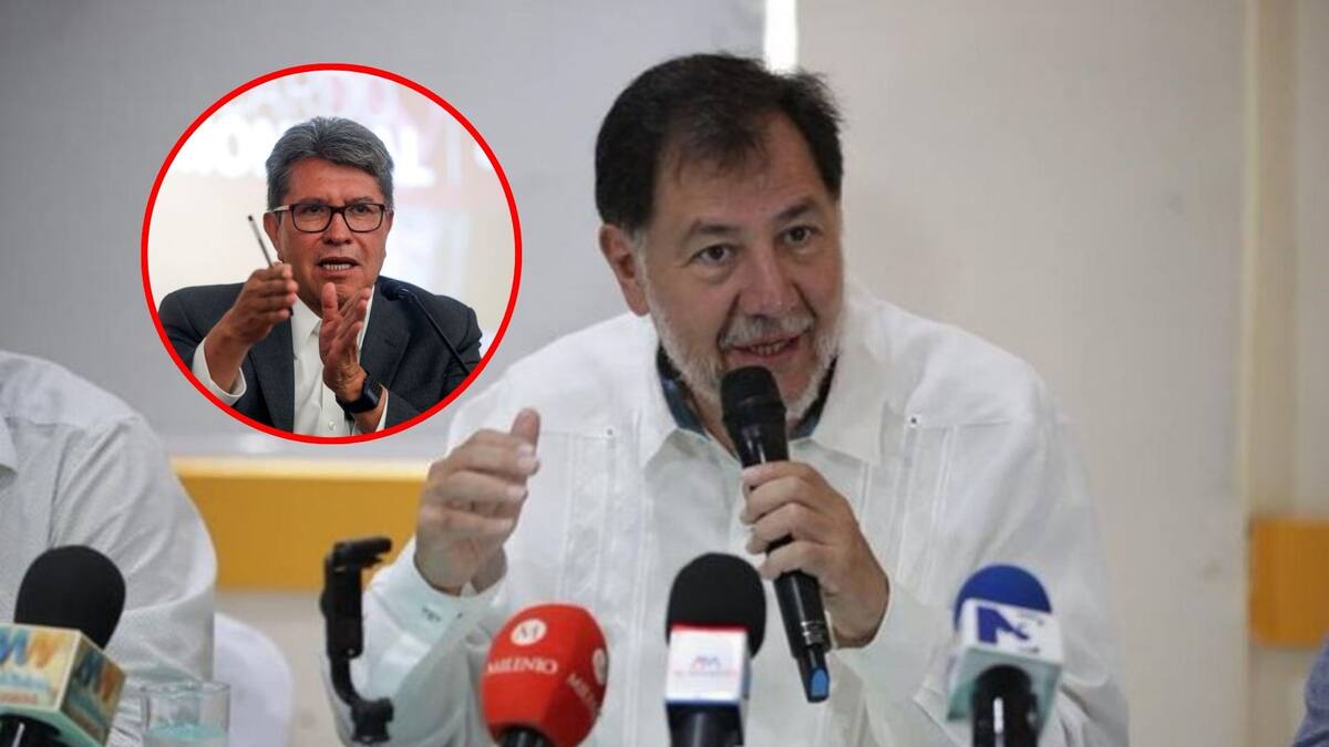 Ilustrativa de archivo de Gerardo Fernández Noroña y Ricardo Monreal.