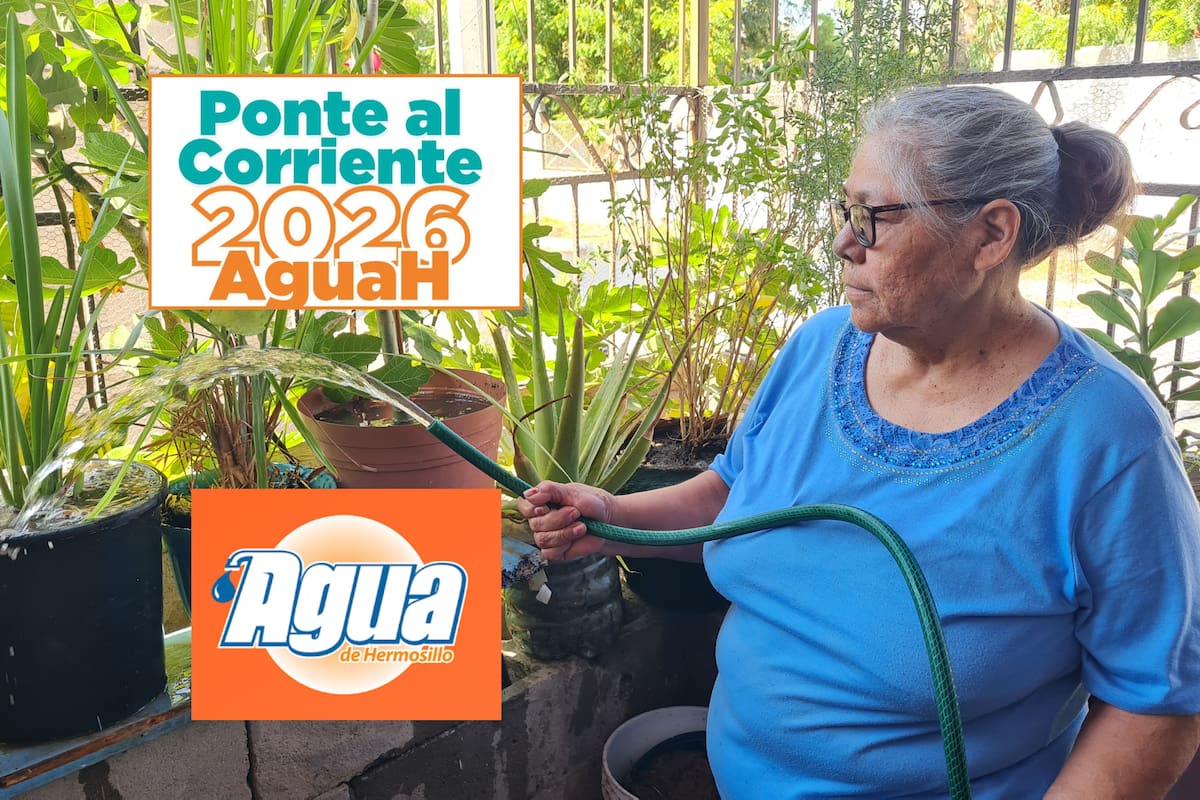 Aprovecha: Últimos dos días para regularizar adeudos con Agua de Hermosillo con el programa de apoyos “Ponte al Corriente”