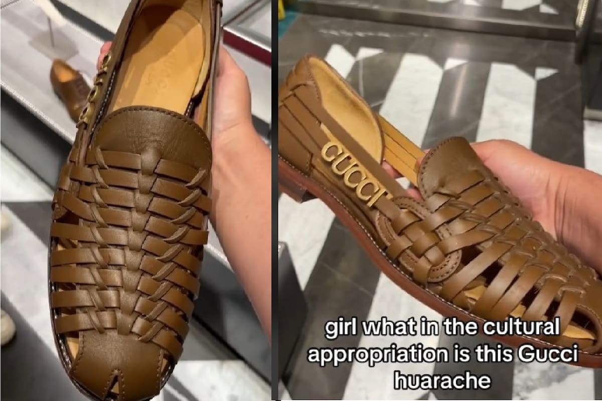 VIDEO: Polémica en TikTok por huaraches Gucci de más de 7 mil pesos