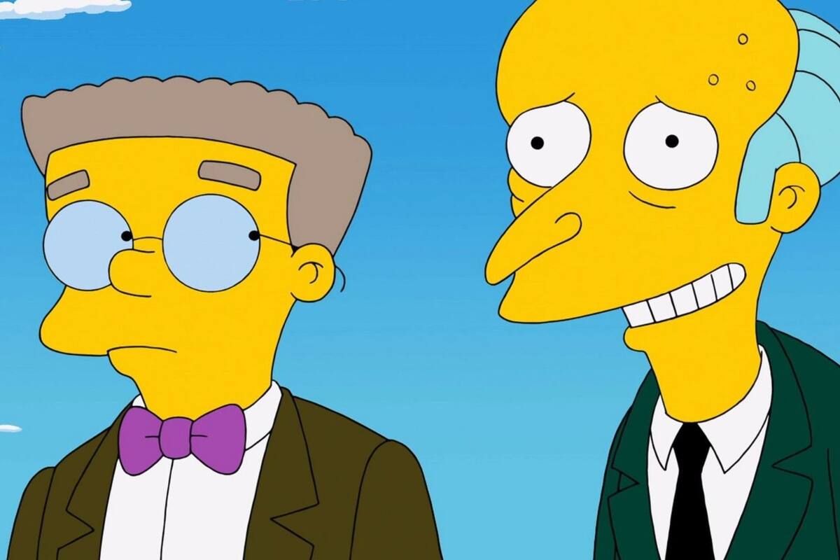 Smithers tendrá novio en nuevo capítulo de 'Los Simpson'