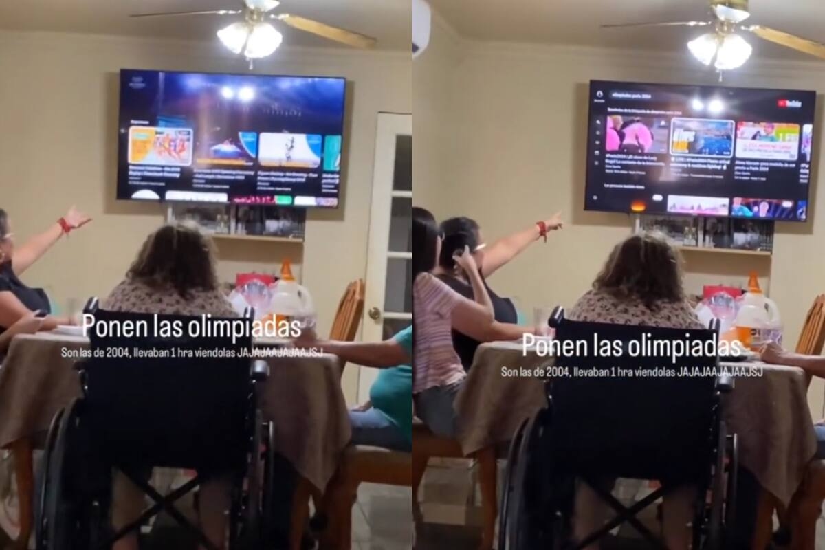 Familia intenta ver Los Juegos Olímpicos de París 2024, pero ponen las olimpiadas del 2004 en Atenas