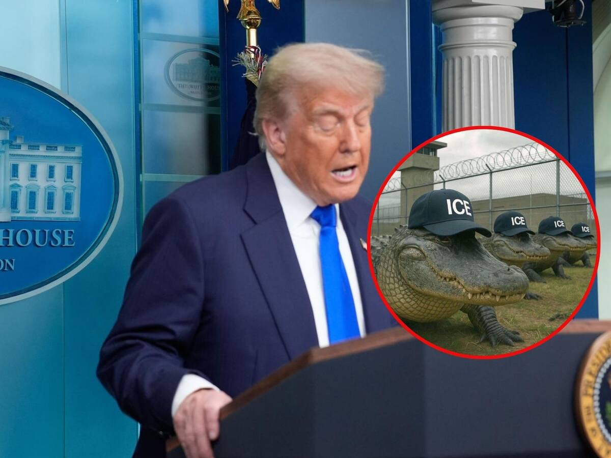 ARCHIVO. Trump asistirá a la inauguración de 'Alligator Alcatraz', centro de detención para migrantes en Florida. | Crédito: EFE