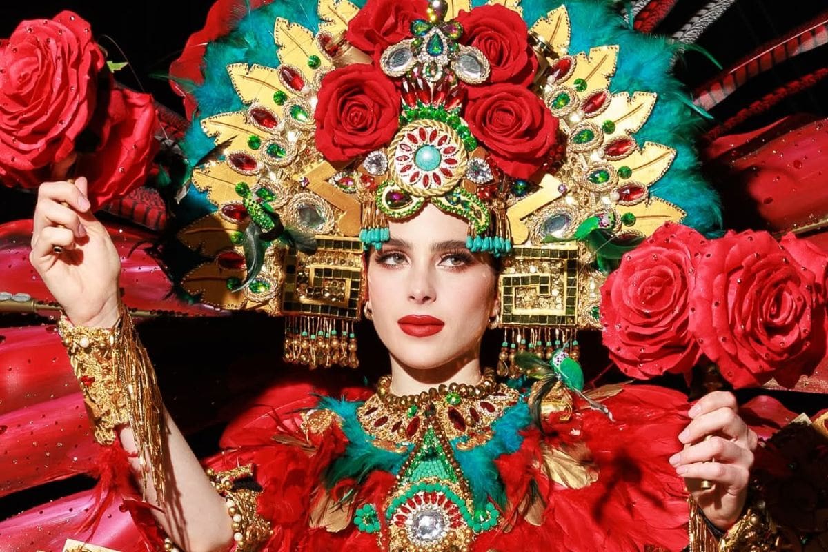 Miss México deslumbra en Miss Universo 2025 con un traje inspirado en la diosa Xochiquétzal