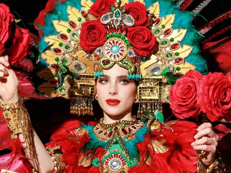 Miss México deslumbra en Miss Universo 2025 con un traje inspirado en la diosa Xochiquétzal