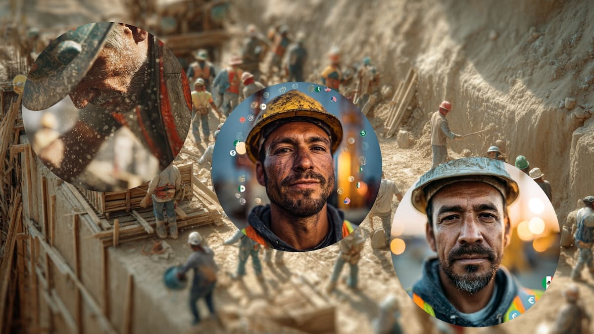 El trabajo en la construcción es uno de los más demandantes físicamente y también uno de los más desiguales en términos salariales