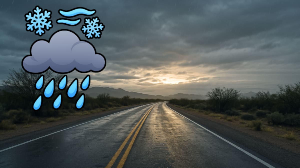 ¡Prepárate, Sonora! Sistema atmosférico traerá lluvias ligeras y amaneceres fríos en el norte del estado