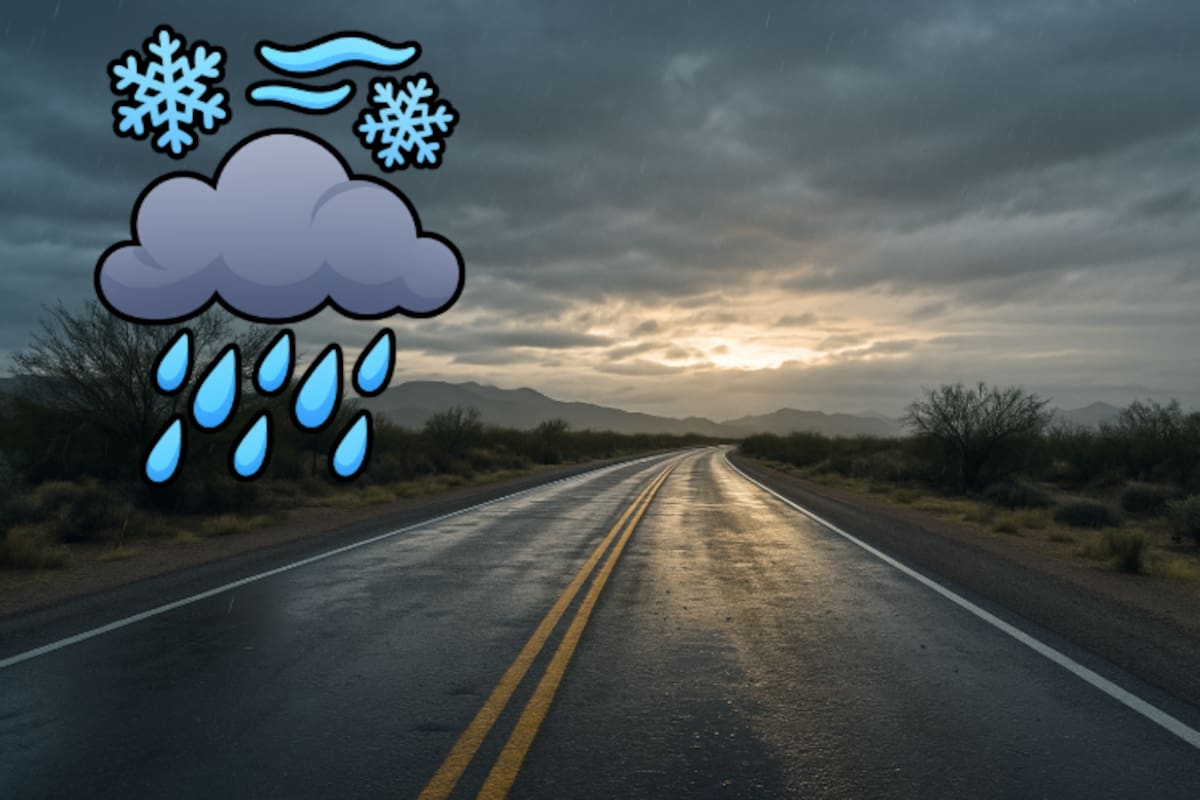 ¡Prepárate, Sonora! Sistema atmosférico traerá lluvias ligeras y amaneceres fríos en el norte del estado
