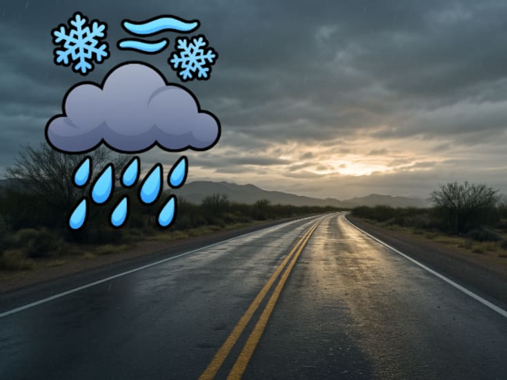 ¡Prepárate, Sonora! Sistema atmosférico traerá lluvias ligeras y amaneceres fríos en el norte del estado