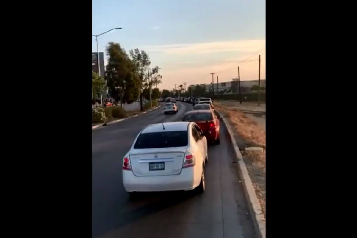 Se forman 12 horas antes para recibir vacuna contra covid