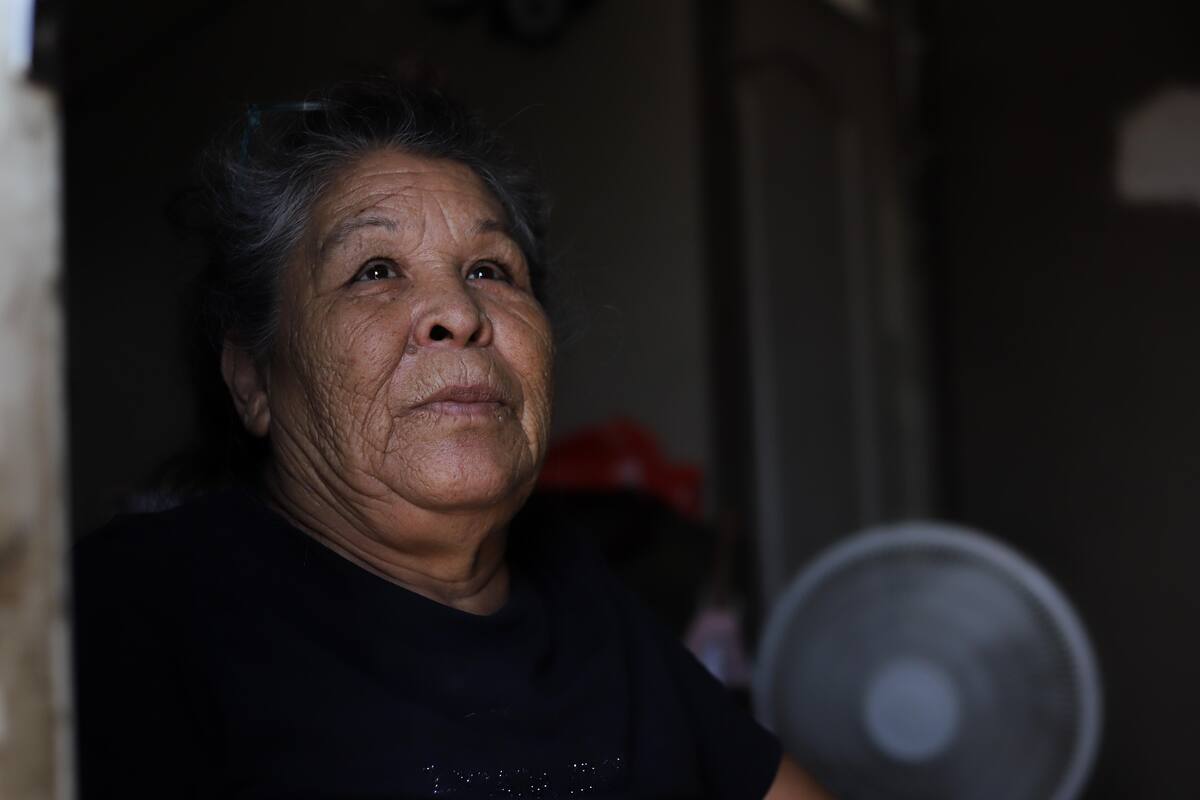 “Gracias, ya puedo dormir en lo fresco”