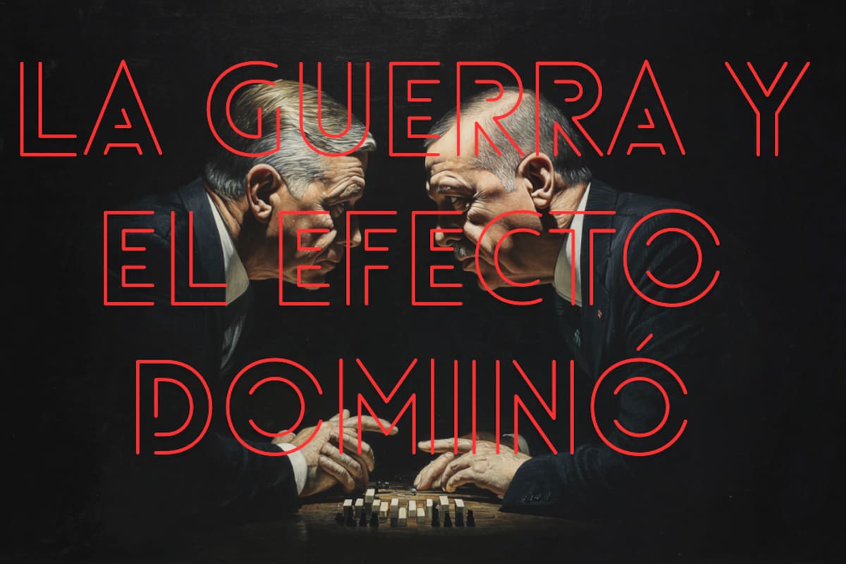 Cómo una guerra puede afectar la economía mundial y provocar un efecto dominó