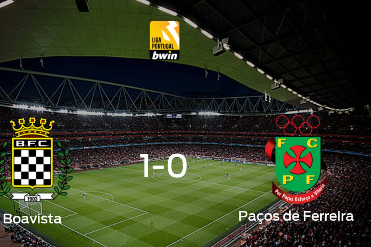 Boavista logra una ajustada victoria en casa ante FC Paços de Ferreira (1-0)