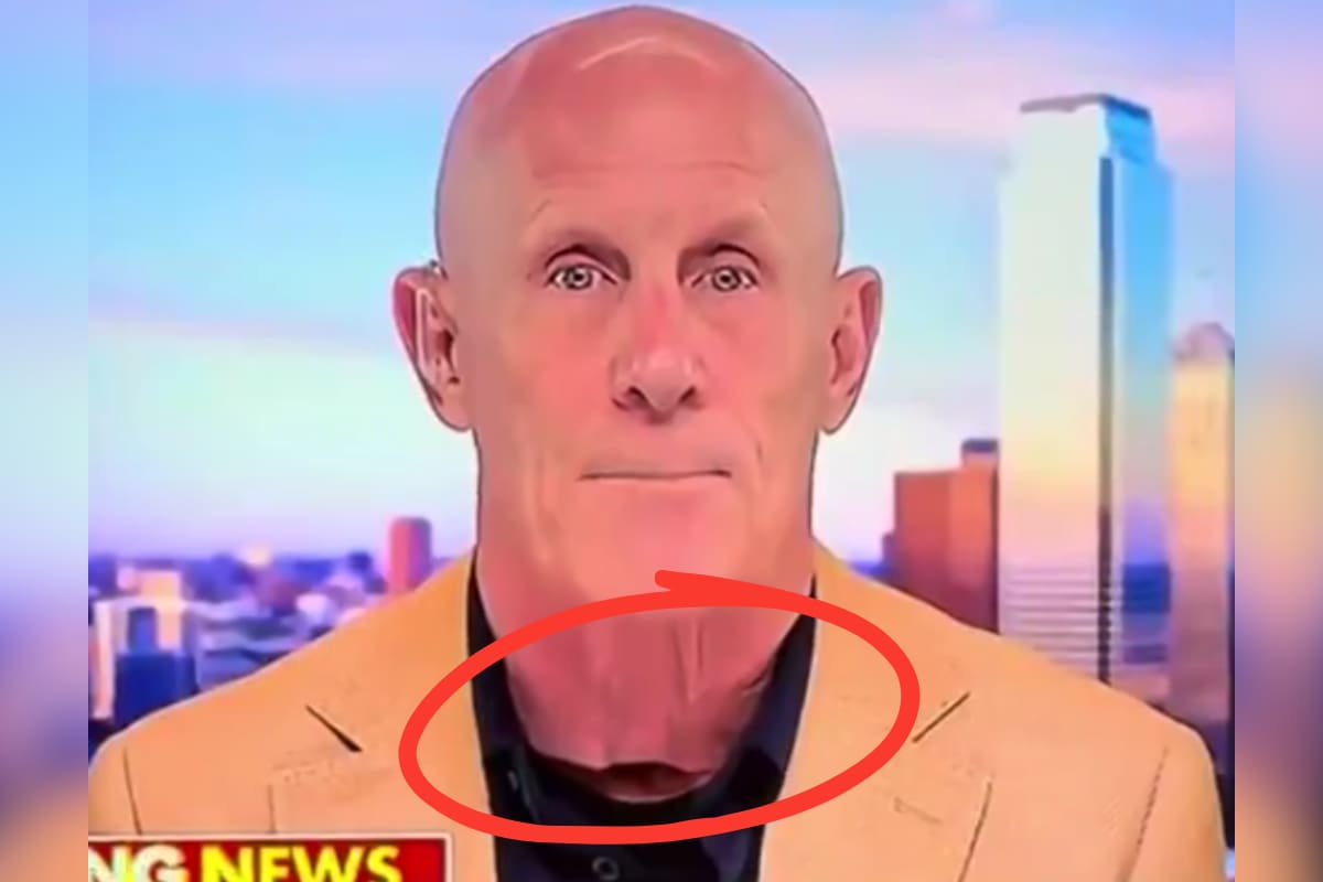 Con “máscara” en plena transmisión de Fox News: el detalle que desató teorías sobre el almirante Robert Harward (VIDEO)