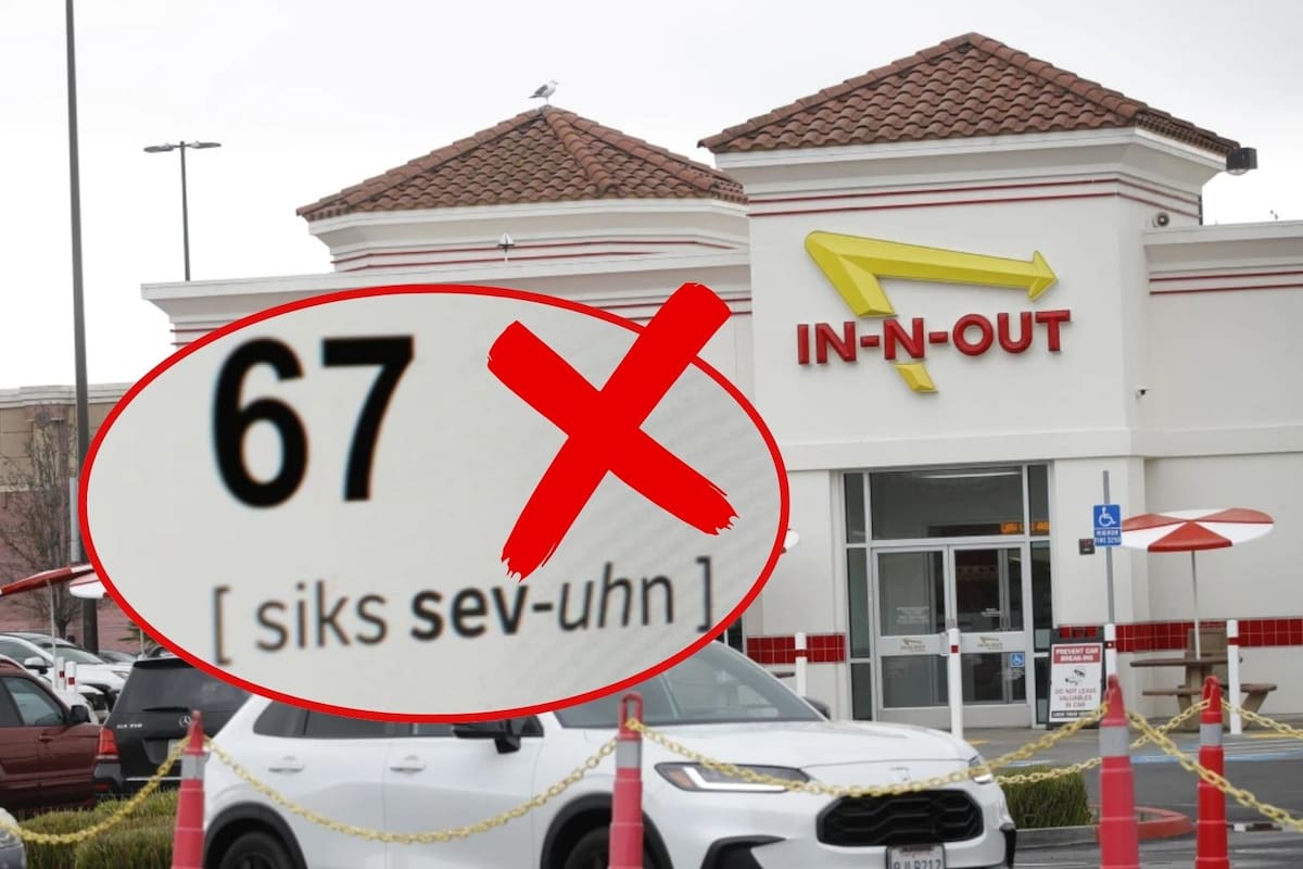 In-N-Out elimina oficialmente el número 67 de sus pedidos ante la tendencia viral “six-seven” creada por la Generación Alpha mientras otros restaurantes ya la adoptaron para usarla a su favor: ¿Qué significa y cómo surgió?