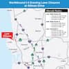Cerrarán carriles en I-5 norte en Gilman Drive los días 20 y 21 de febrero