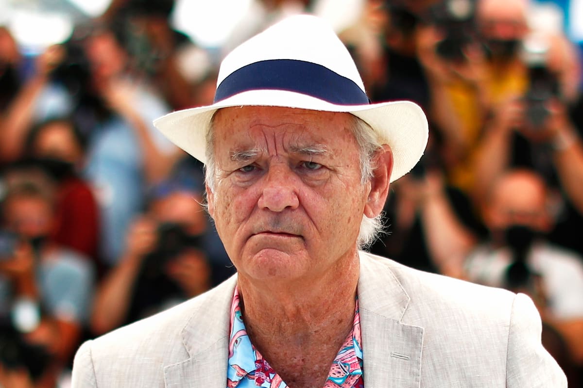 The 74th Cannes Film Festival - Photocall for the documentary film "New Worlds: The Cradle of Civilization" presented as part of special screenings - Cannes, France, July 16, 2021. Producer Bill Murray poses. REUTERS/Johanna Geron