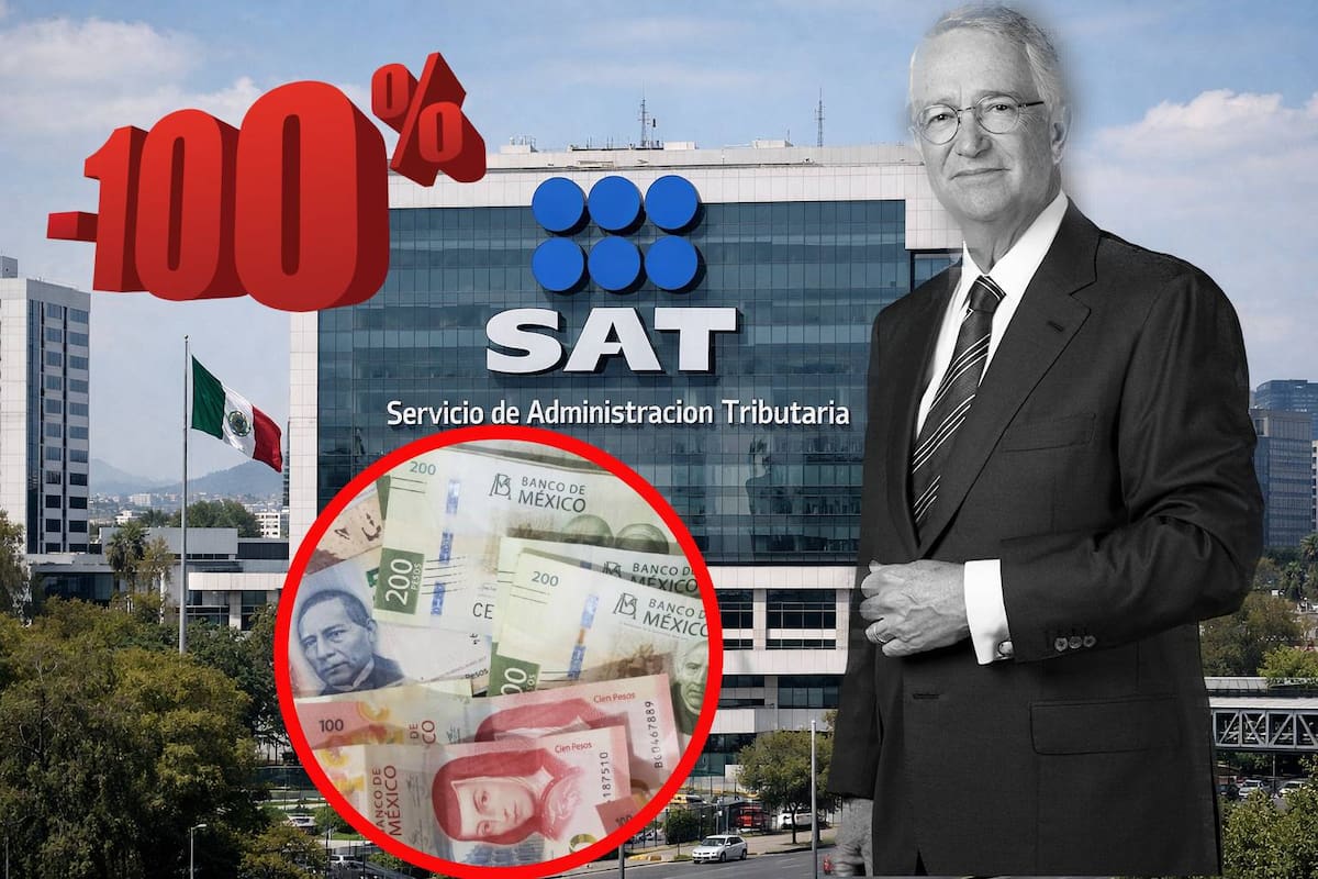 Es oficial: SAT perdonará hasta el 100% de las multas y recargos de estos contribuyentes; Ricardo Salinas Pliego queda fuera del beneficio